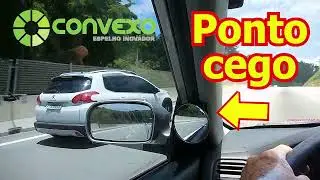 HNX1443- IA CONVEXO X ponto cego. Melhor lugar para ver ve&iacute;culo passar. Mais Seguran&ccedil;a no Tr&acirc;nsito.