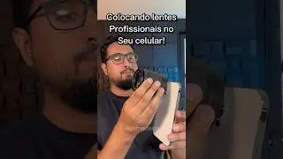 Lentes profissionais no celular #celular #tecnologia #android #tutorial #dicas