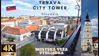 Trnava - City Tower - Mestsk&aacute; veža - View from the tower - V&yacute;hľad z veže - Trnava na dlani - 1.May