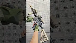 Gel blaster durability test: 500 shots non-jamming, super reliable #gelblaster