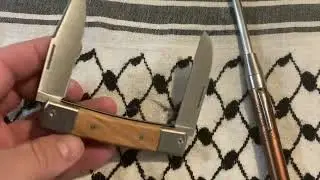 LionSTEEL BestMan BM13 Pocket Bohler M390 Steel Blades Olive Wood Handle Scales