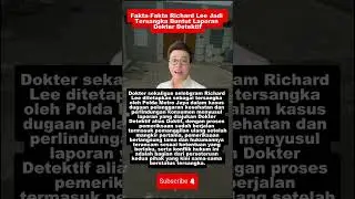 Fakta-Fakta Richard Lee jadi tersangka!!