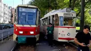 Historische Straßenbahn Potsdam am 22.09.2019