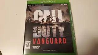 Unboxing Call of Duty Vanguard for Xbox One - Cod Vanguard Opening