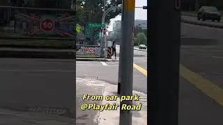 Getting to Kushi from Grantral Mall's carpark