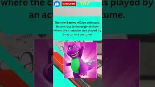 Say Hello to the New Barney video🦕#ChildrensTV #animation