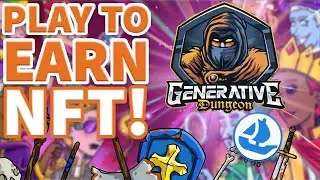 Playable NFT that GENERATES DUNGEONS and EARNS MONEY?!