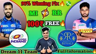 MI vs RR Dream11 Team | MI vs RR Dream11 Prediction | Mumbai Indians vs Rajasthan Royals , IPL2022