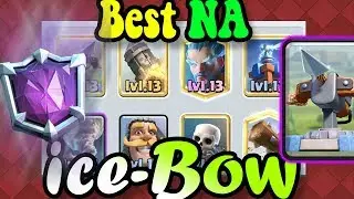 ICE-BOW 👈 Best Xbow  deck in clash Royale 7100 gameplays