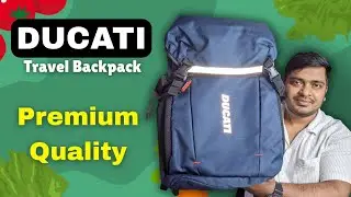 Ducati 35L Backpack Review 🔥 Best Quality Travel and Laptop Backpack 
