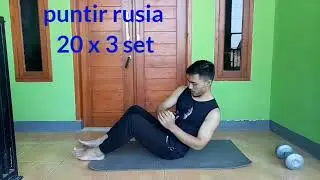 Membentuk otot perut pemula by Diki. #olahragadirumah #ototperut #sixpack #olahragatanpaalat