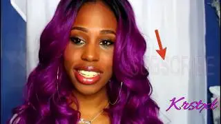 Sistawig com Purple Hair!! Freetress Equal Mackenzie