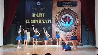 Ümid idman klubu. Cha Cha Cha gimnastik Rəqs.Bədii rəhbər Vəfa Musayeva.