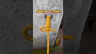 A GREAT Knot in Our Daily Life! #lifehack #knottying #technique #rope #shorts