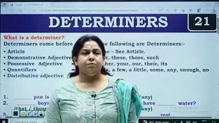 Determiners by Neetu mam #ssc #ssccgl #sscenglish #neetumamenglish #kdlive #neetumam