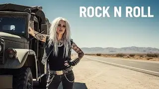 Hard Rock Riding Mix ⚡ Aggressive Guitar Energy for Long Highway Runs