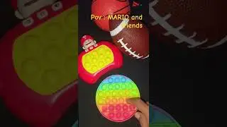 My popit MARIO toy can no longer be played with😱😭#shorts #popit #satisfying