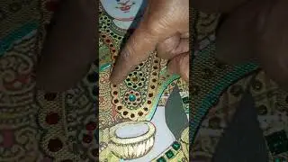 #annapoorna alakaram#Beautiful Mala#glass painting@simmuskitchensimmuskitchen9373