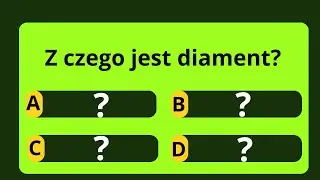 JEŚLI ZDOBĘDZIESZ 15/20 JESTEŚ W TOP 10%! Wiedza ogólna - sprawdź się #quiz #wiedza