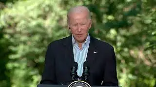 Joe Biden Responds To A Question At 