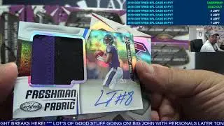 2018 Panini Certified Football 12 Box Case Break #1