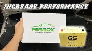 Wuling Almaz Turbo. Installation Ferrox Performance Air filter & GS GOLD Battery.