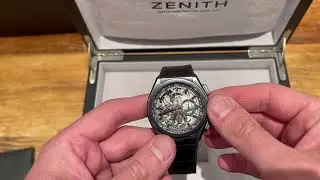 UNBOXING OF ZENITH DEFY EL PRIMERO 21 Ceramic