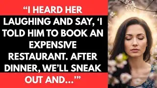 “I Heard Her Laughing and Say, ‘I Told Him to Book an Expensive Restaurant. After Dinner We’ll Sneak