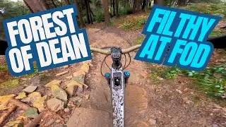 FOD MTB💥 Slop season at Forest of Dean is classic UK Winter riding conditions