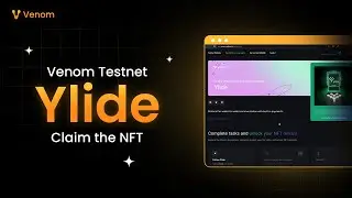 Ylide on Venom Testnet - How to complete it?