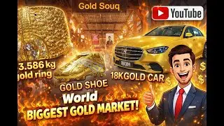 The world's biggest gold market is in Dubai. #goldmarket  #dubaigoldmarket #goldsoukdubai