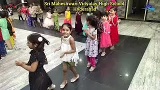 Sri Maheshwari Vidyalay High School kids Dandia 2022 | Hyderabad #kidsvideo
