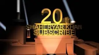 Cinema 4D 20th Century Fox Intro Template NEW 2013) #2