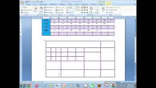 MS Word 2007 | Table Design & Layout Tab Full Explanation with Real Examples | Insert Tab | RYCTC