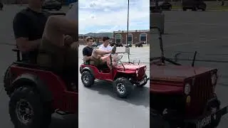 Mini jeep pull