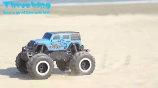 Threeking 1 16 Waterproof Monster Truck Toys RC Cars Amphibious Remote Control Car Truck