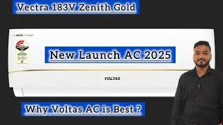 New Launch Voltas Split AC 183V Zenith Gold #demo #review #voltas #airconditioner #home #myvoltas 