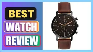 Luther Chronograph Brown Leather Watch