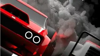 Burnout Drifter Red RC Car