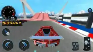 Space Car Real Stunt Drive Simulator / Impossible Stunt Car Driving / Android Gameplay FHD #1