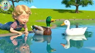 Ten Little Ducks Went Splashing | Best Nursery Rhymes and Kids Songs