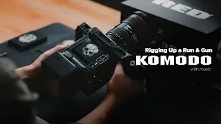 RED KOMODO 6K S35 - Run&Gun Set-up (Core SWX V-mount Plate & NANO Micro Batteries/Outrigger Handle)