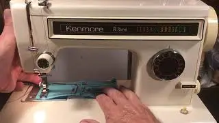 Kenmore 8 Stitch (для Сью в Дублине). Краткий обзор и демонстрация. (Видео 126)