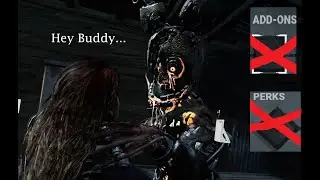 No Perks or Add-Ons Blighted Springtrap Gameplay (Dead By Daylight)