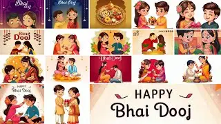 Happy bhai dooj wishes || bhai dooj status || happy bhai dooj photos || bhai dooj status photos