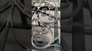 Wrought iron window grill - Iron protect frame - NP Metal's factory (Vietnam)