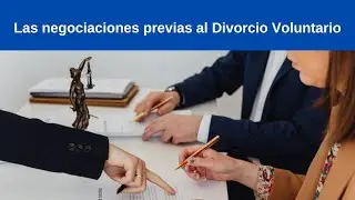 Conferencia: Las negociaciones previas al Divorcio Voluntario