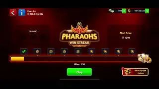 8ball Pool - Pharaohs win streak