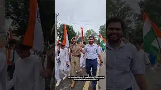 Tiranga rally by Jammu Kashmir Police #jkpolice #police