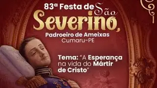 Procissão com as Crianças - Festa de São Severino 2025 - Procissão da Bandeira | Ameixas - Cumaru/PE